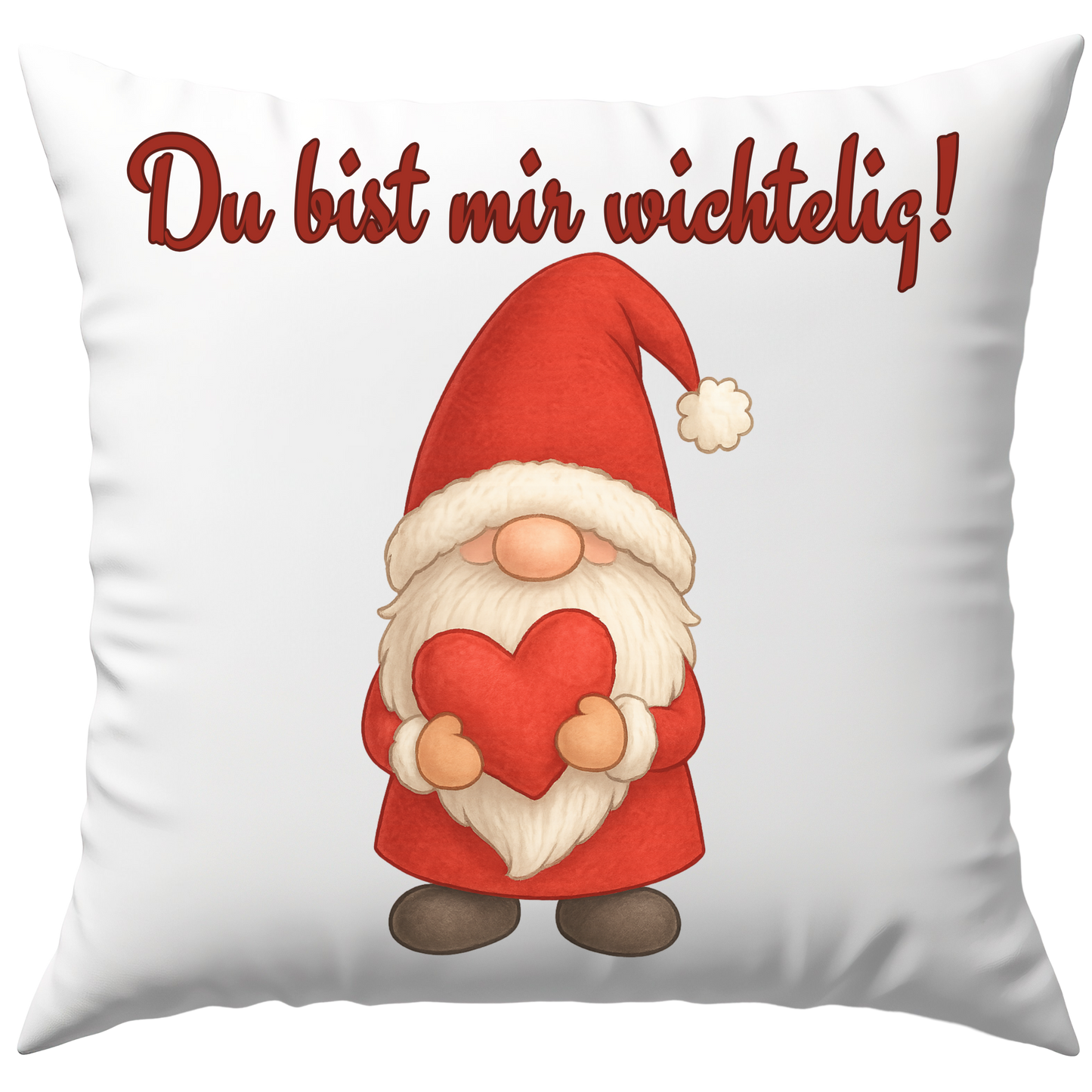 Du Bist Mir Wichtelig Weihnachten Wichtel Liebe Deko Kissen