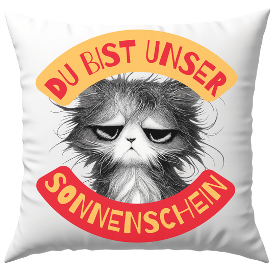 Du Bist Unser Sonnenschein Katze Deko Kissen