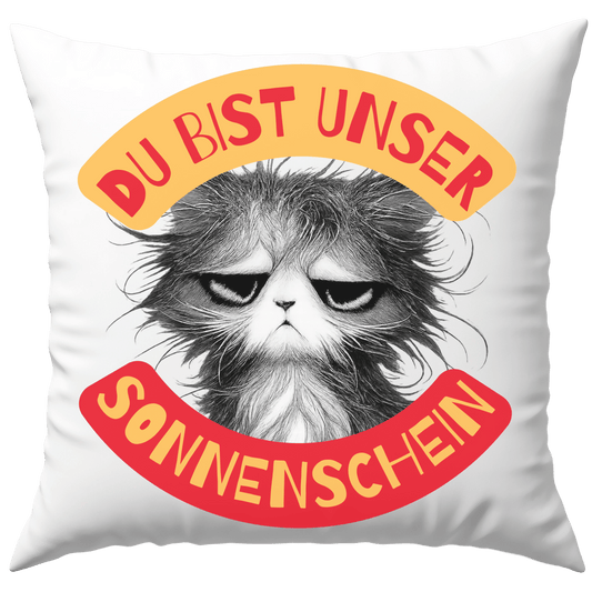 Du Bist Unser Sonnenschein Katze Deko Kissen