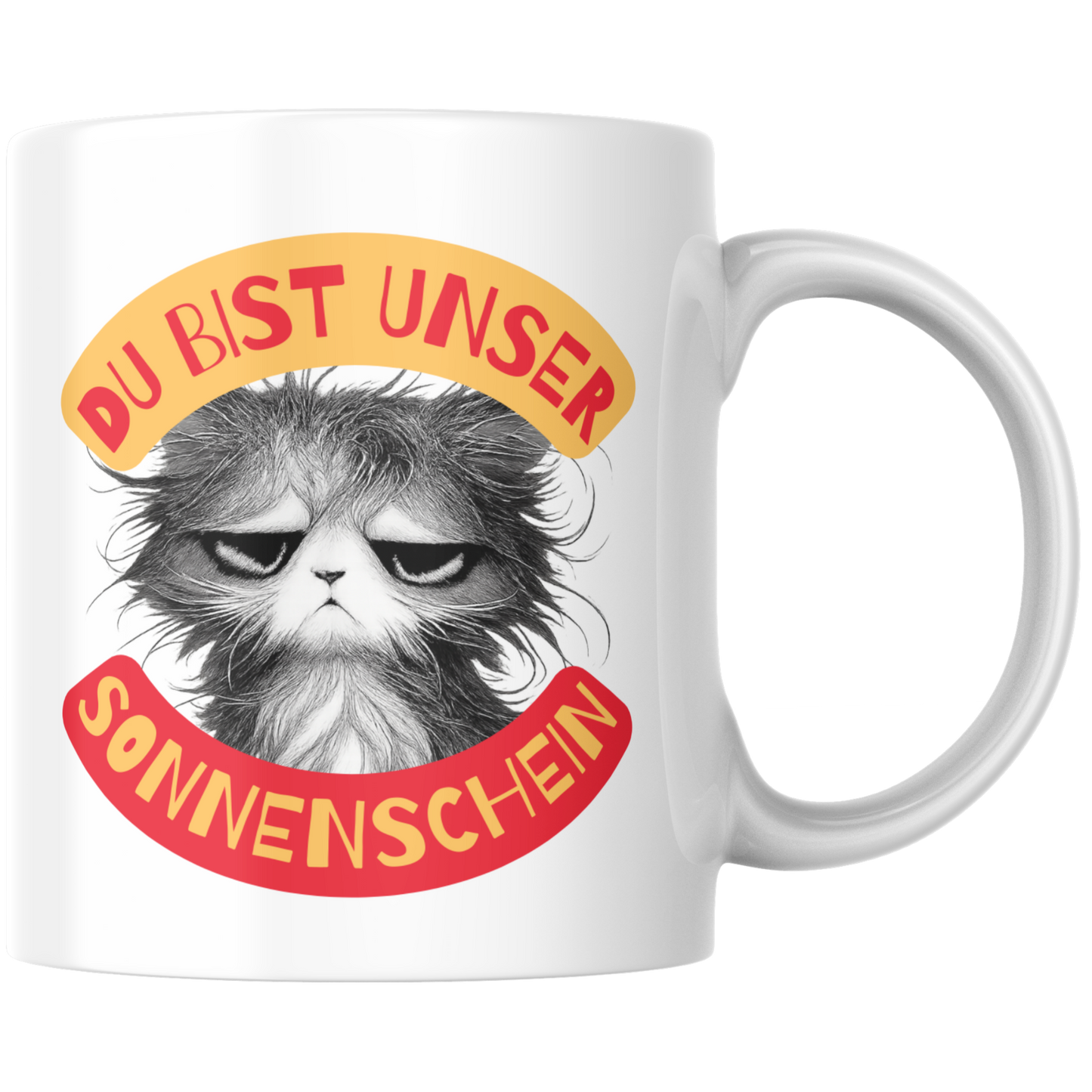 Du Bist Unser Sonnenschein Katze Kaffee Tasse