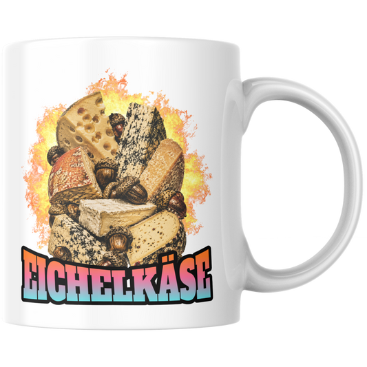 Eichelkäse Bootleg Meme Kaffee Tasse