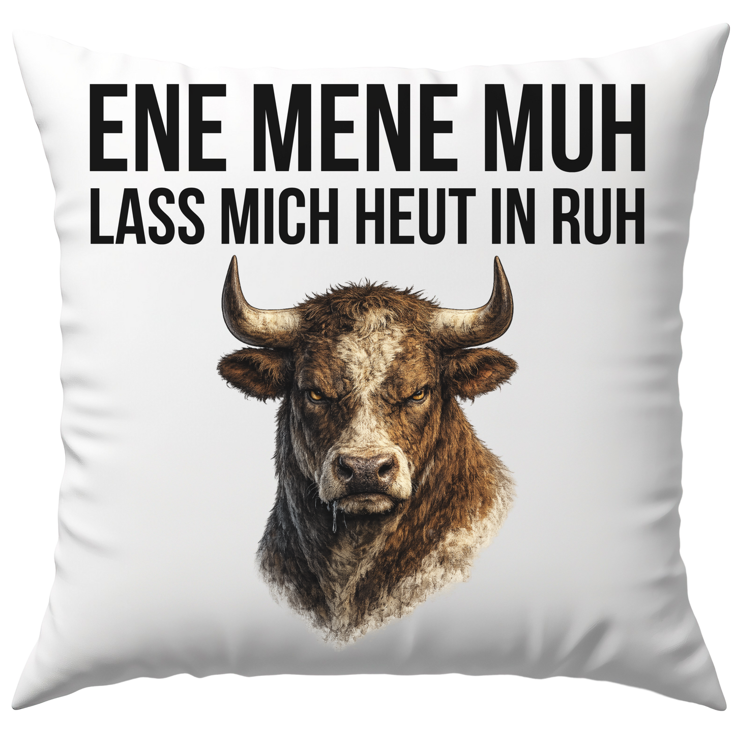 Ene Mene Muh Lass Mich Heut In Ruh Deko Kissen