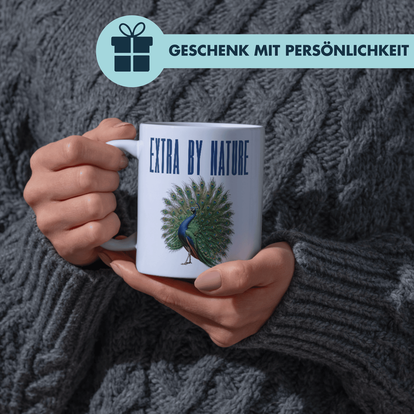 Extra By Nature Pfau Kaffee Tasse
