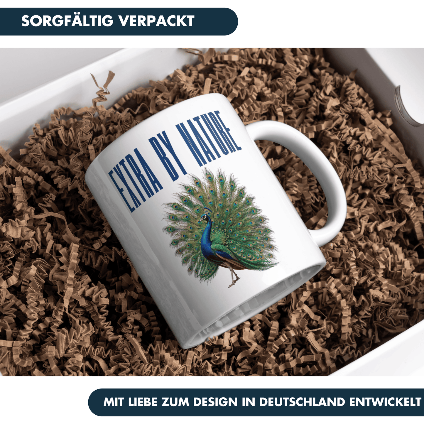 Extra By Nature Pfau Kaffee Tasse
