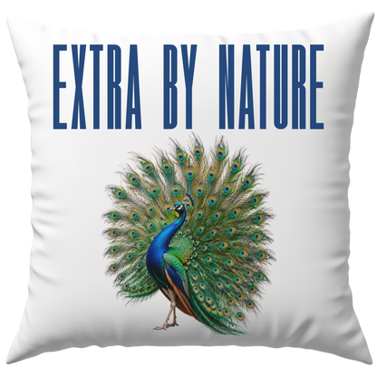 Extra By Nature Pfau Deko Kissen