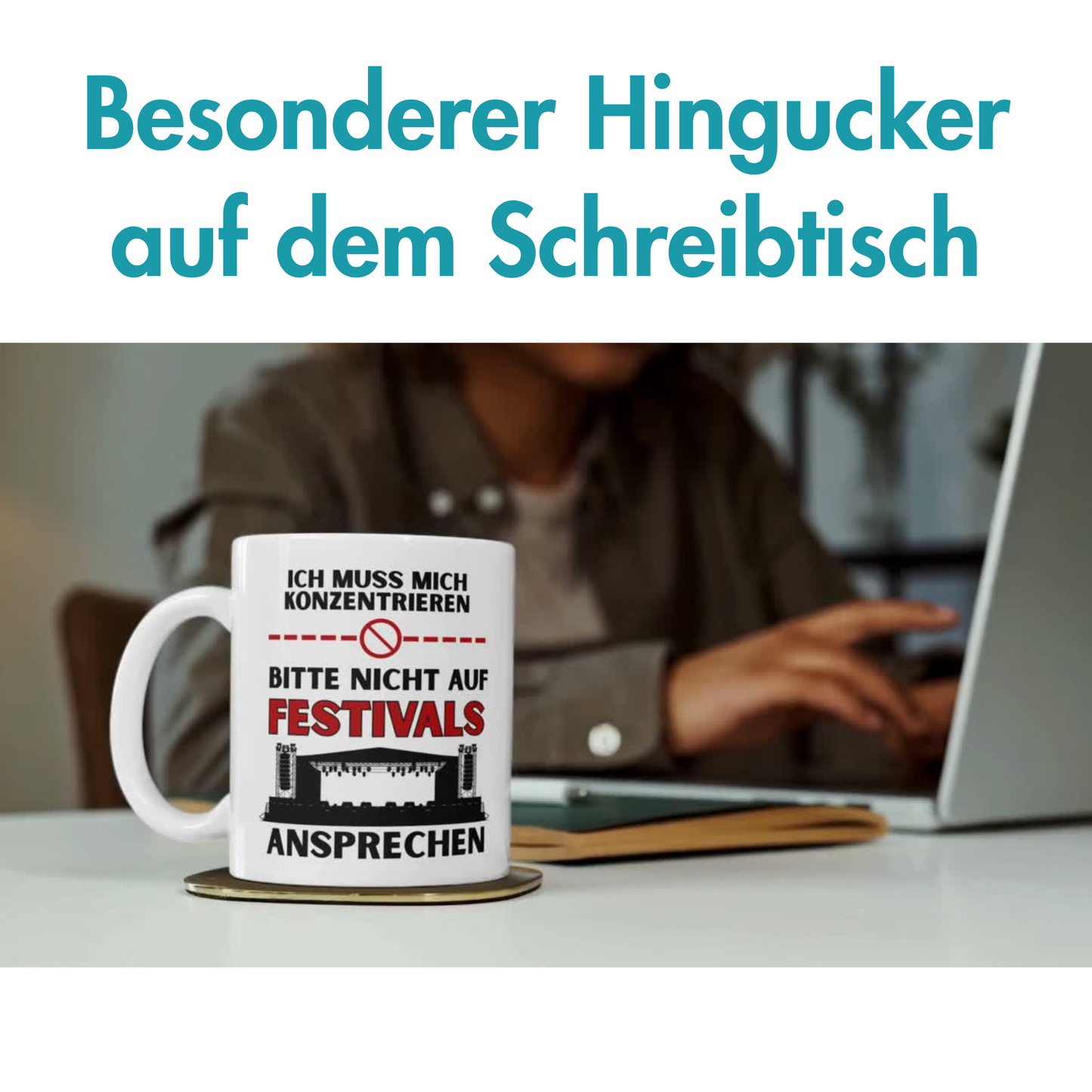 Ich Muss Mich Konzentrieren Bitte Nicht Auf Festivals Ansprechen Kaffee Tasse