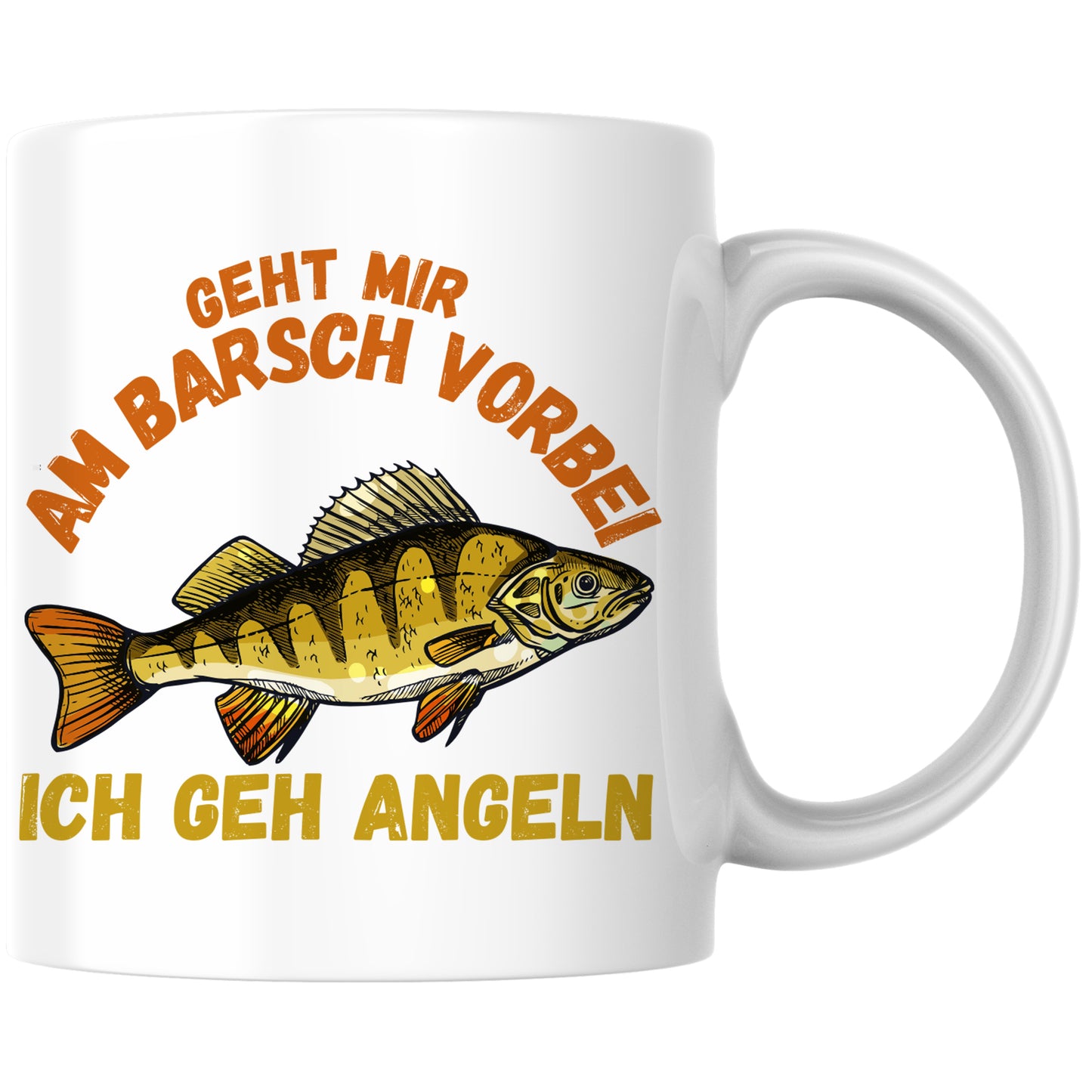 Geht Mir Am Barsch Vorbei Ich Geh Angeln Kaffee Tasse