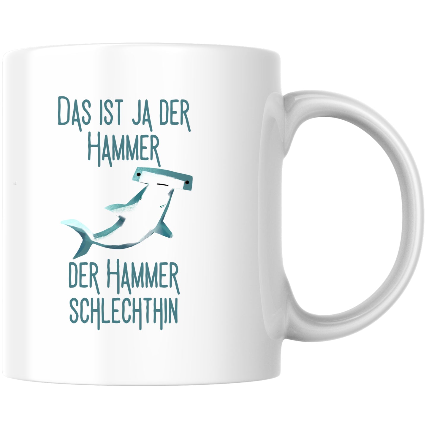 Das Ist Ja Der Hammer Schlechthin Hai Kaffee Tasse