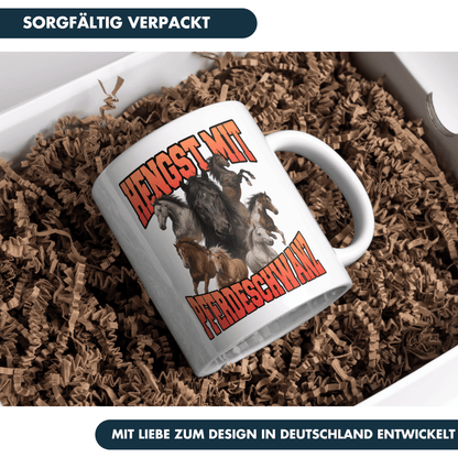 Hengst Mit Pferdeschwanz Bootleg Kaffee Tasse