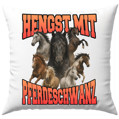 Hengst Mit Pferdeschwanz Bootleg Deko Kissen
