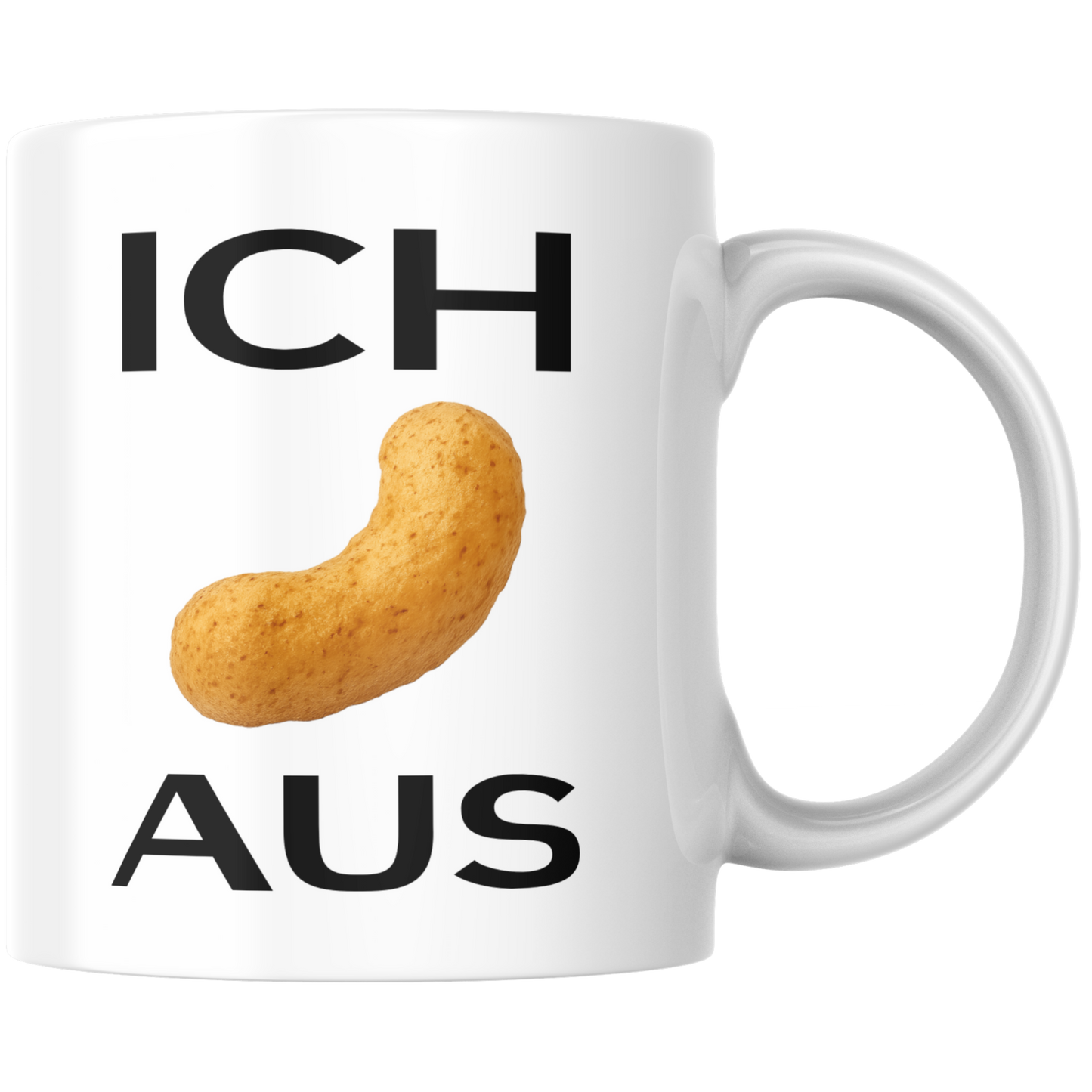 Ich Flipp Aus Erdnussflip Wortspiel Kaffee Tasse