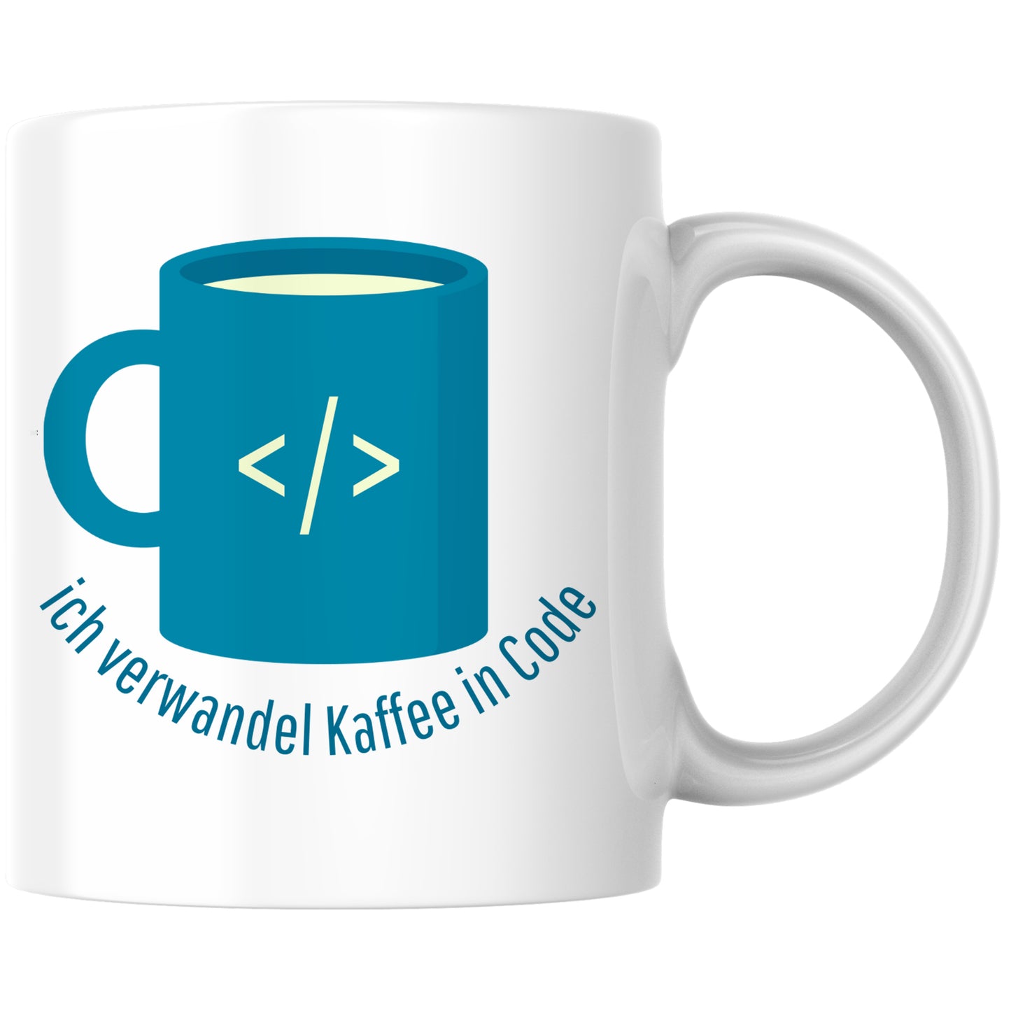 Ich Verwandel Kaffee In Code Programmierer Tasse