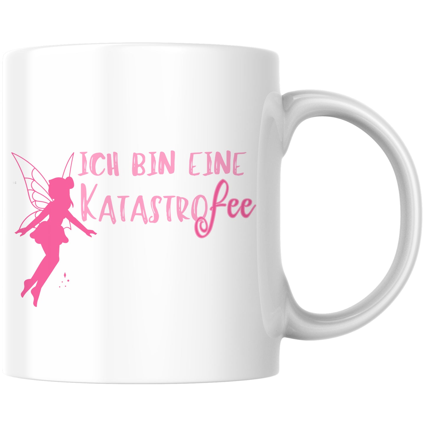 Ich Bin Eine Katastrofee Fee Wortspiel Kaffee Tasse