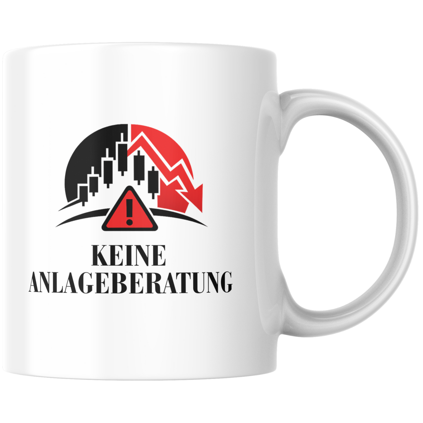 Keine Anlageberatung Trading Finanzen Kaffee Tasse
