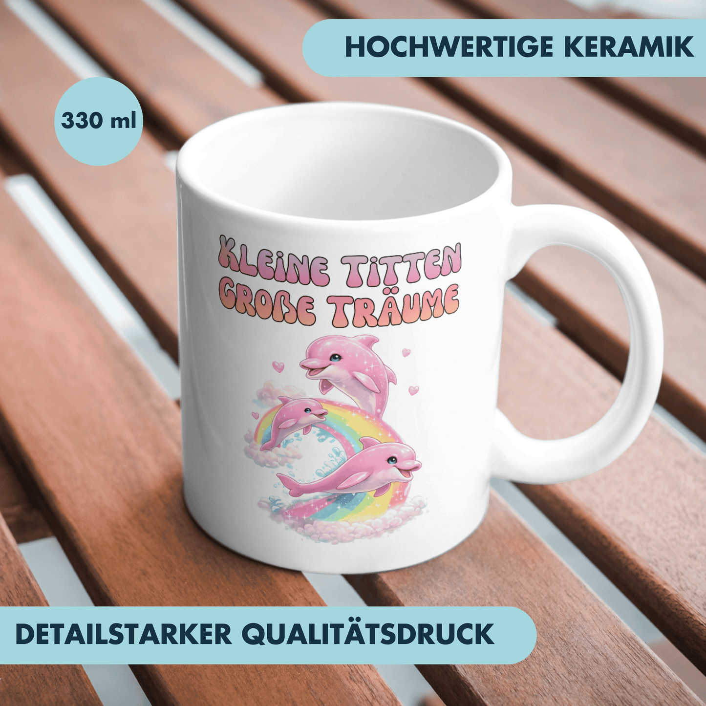 Kleine Titten Große Träume Kaffee Tasse