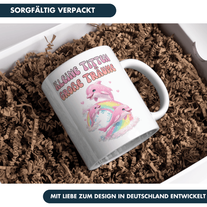Kleine Titten Große Träume Kaffee Tasse