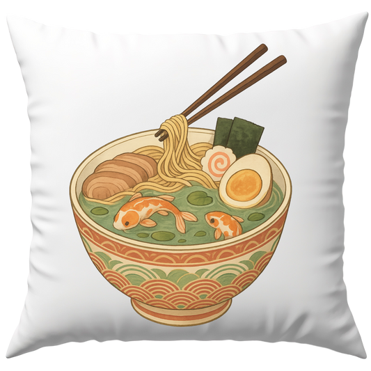 Ramen Koi Fisch Japan Deko Kissen