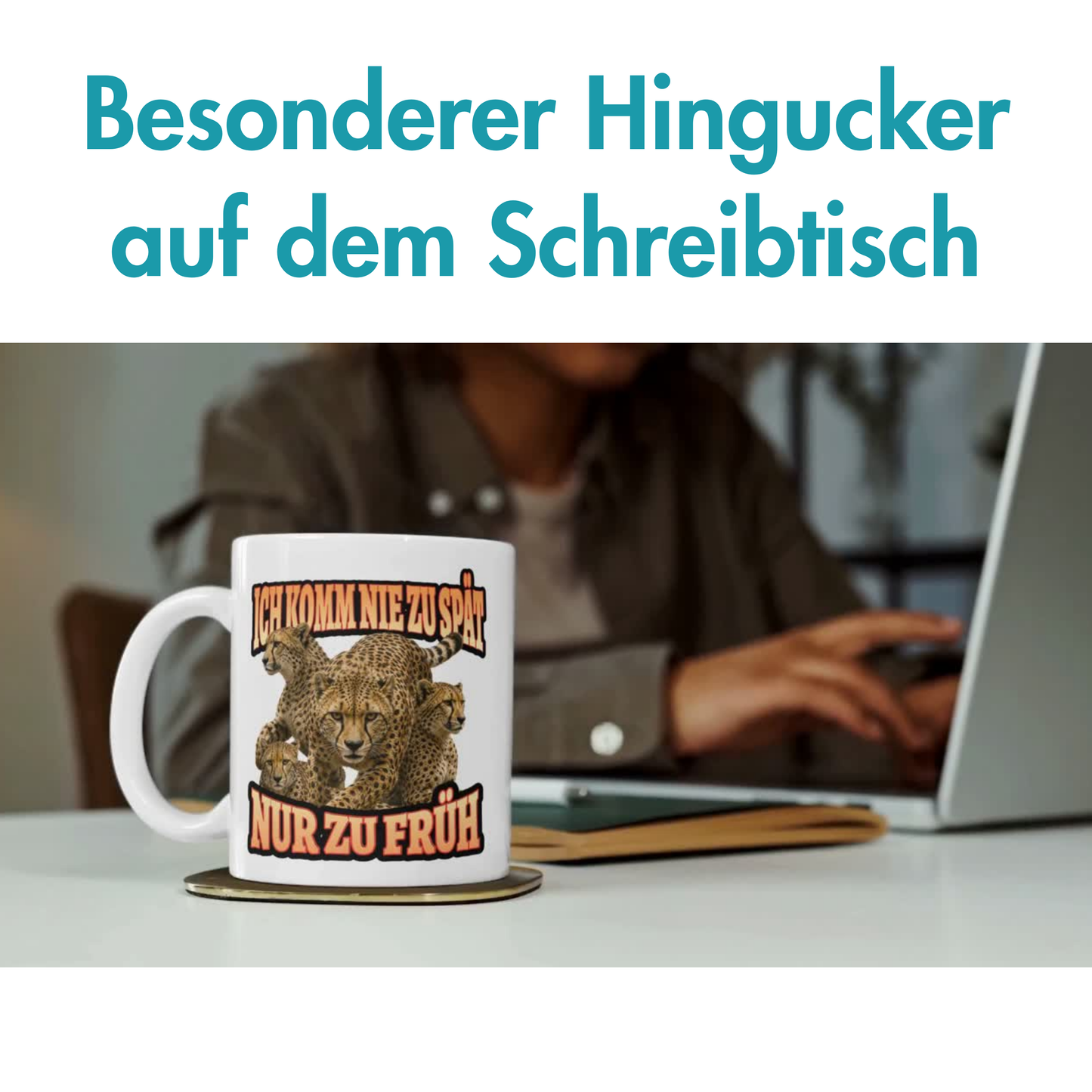 Ich Komm Nie Zu Spät Nur Zu Früh Kaffee Tasse