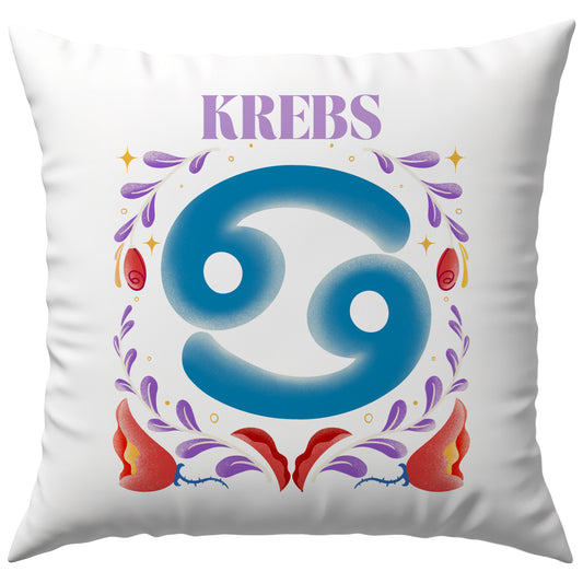 Krebs Cancer Sternzeichen Deko Kissen