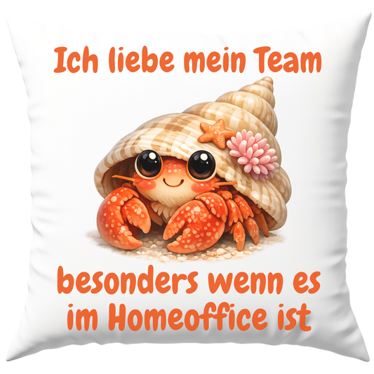 Ich Liebe Mein Team Besonders Wenn Es Im Homeoffice Ist Deko Kissen