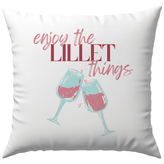 Enjoy The Lillet Things Wildberry Cocktail Deko Kissen