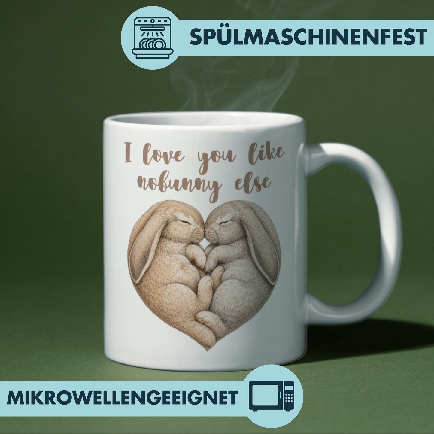 I Love You Like Nobunny Else Liebe Kaffee Tasse
