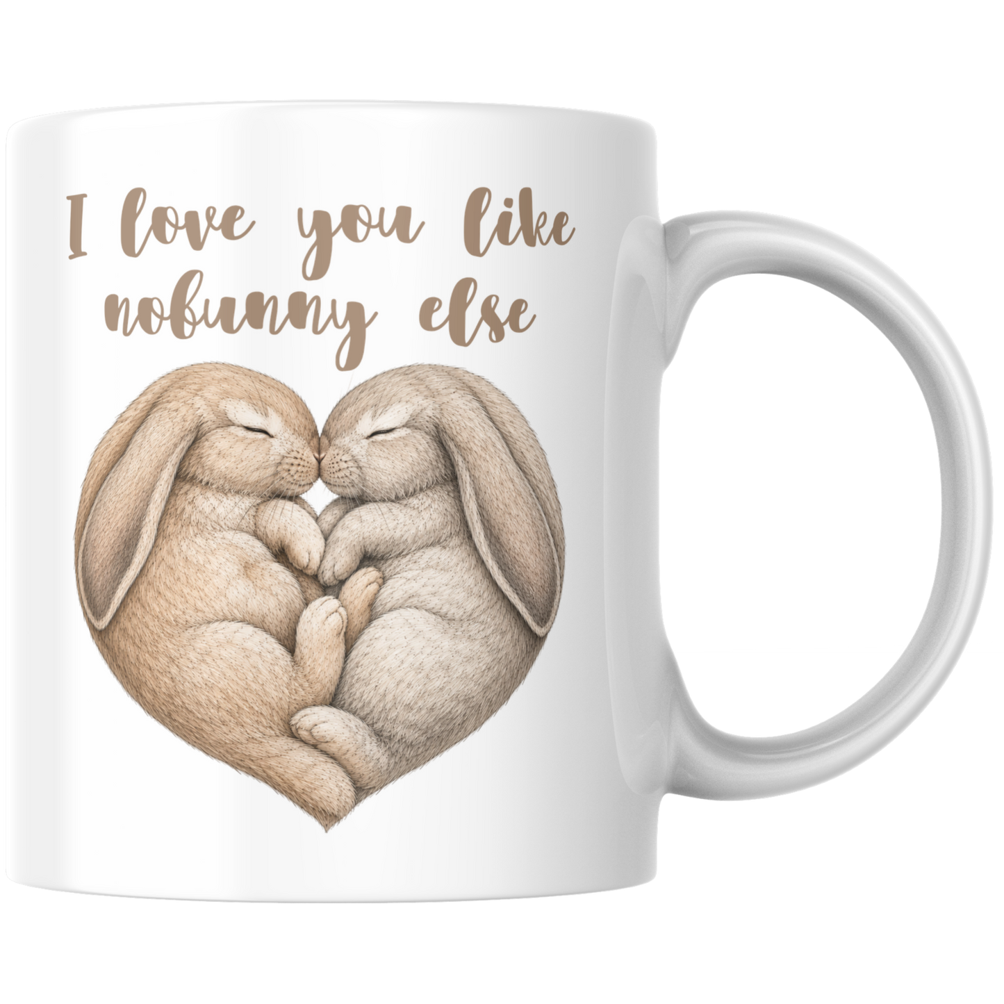 I Love You Like Nobunny Else Liebe Kaffee Tasse