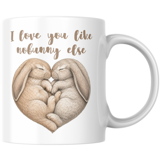 I Love You Like Nobunny Else Liebe Kaffee Tasse