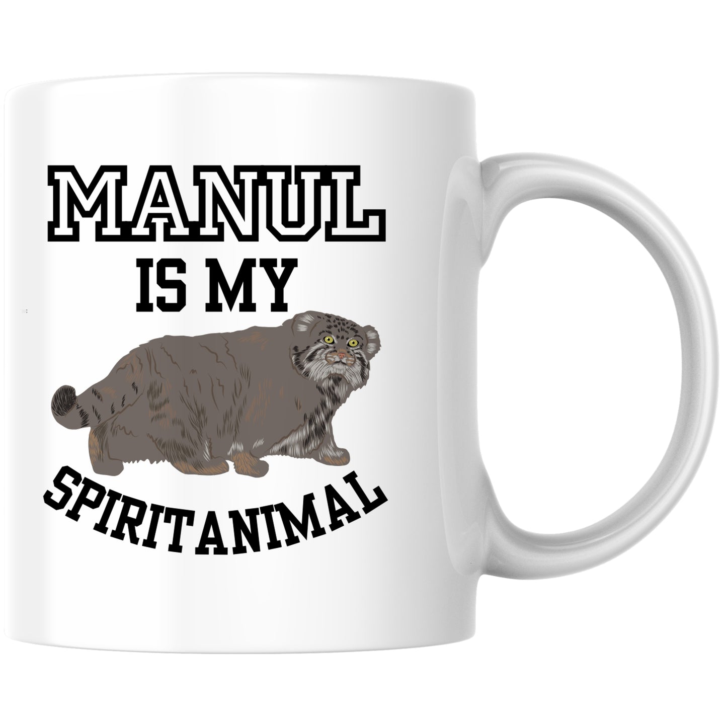 Manul Is My Spiritanimal Pallas Cat Kaffee Tasse