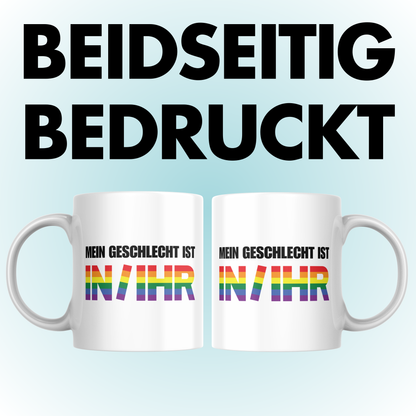 Mein Geschlecht Ist In Ihr Parodie Kaffee Tasse