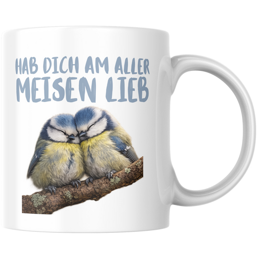 Hab Dich Am Aller Meisen Lieb Liebe Kaffee Tasse