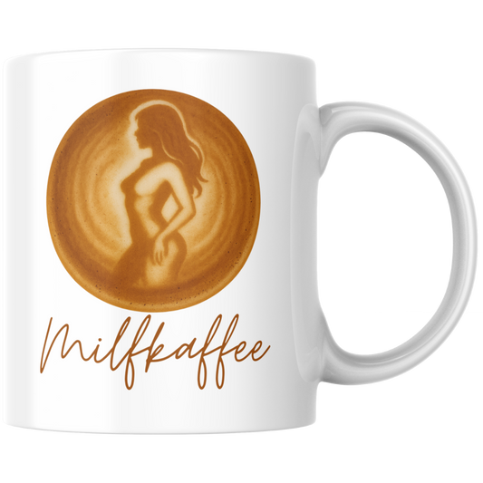 Milfkaffee Milf Wortspiel Versaut Kaffee Tasse