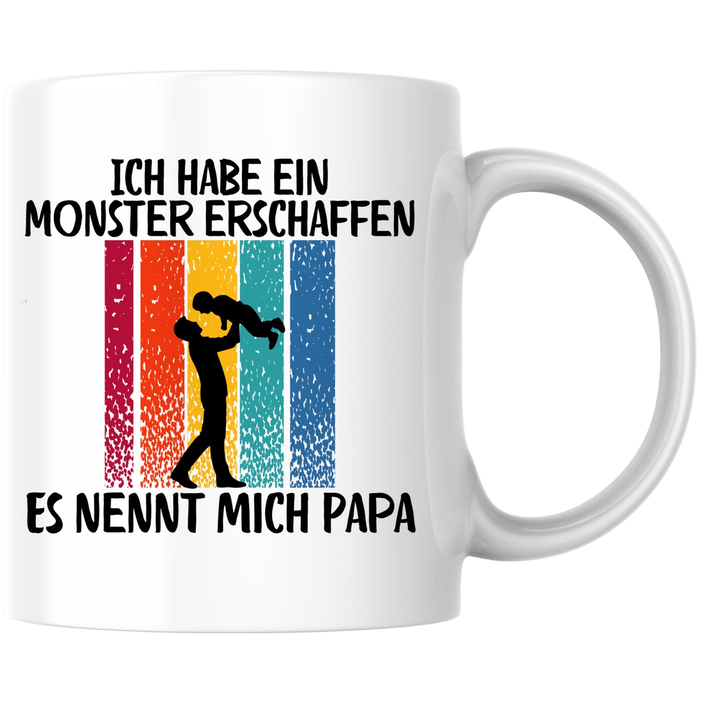 Ich Habe Ein Monster Erschaffen Es Nennt Mich Papa Kaffee Tasse