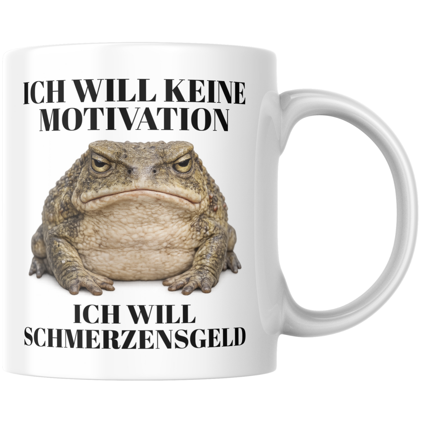 Ich Will Keine Motivation Ich Will Schmerzensgeld Kaffee Tasse