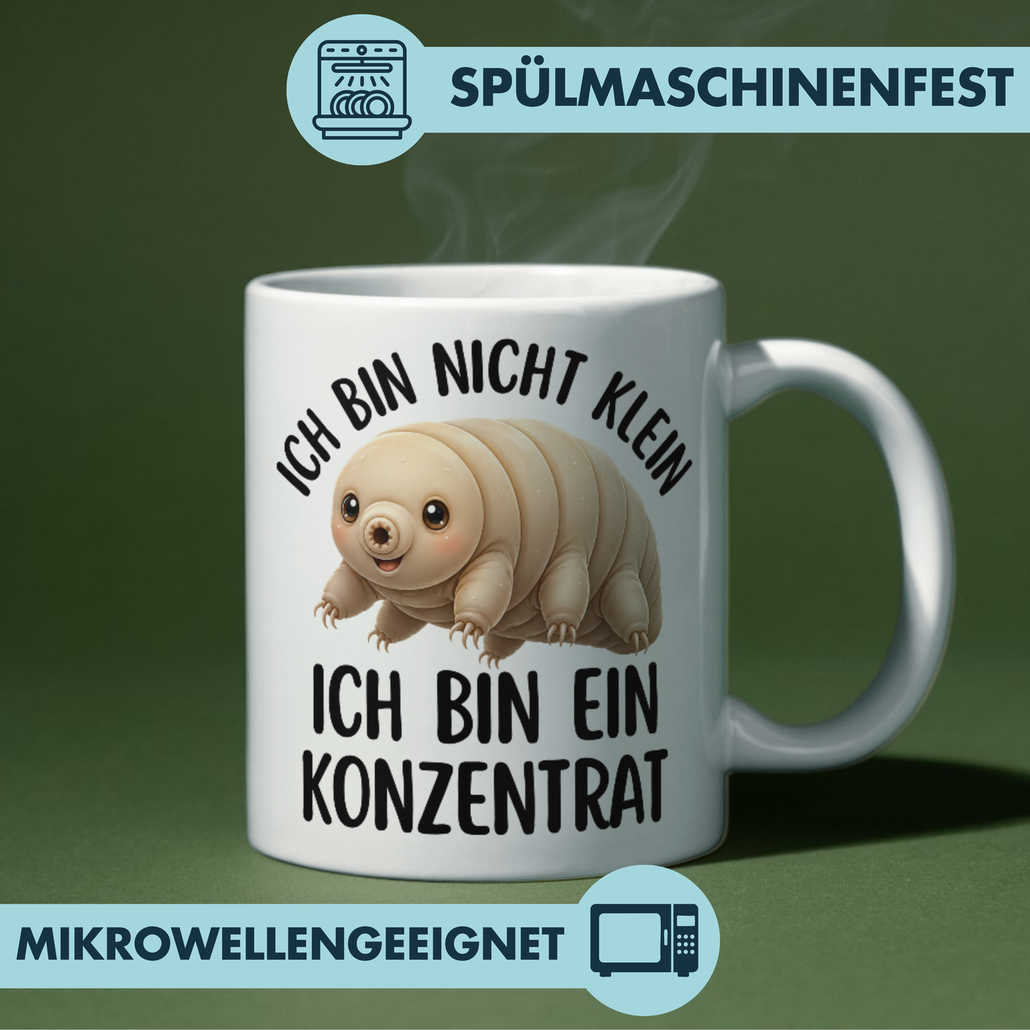 Ich Bin Nicht Klein Ich Bin Ein Konzentrat Kaffee Tasse