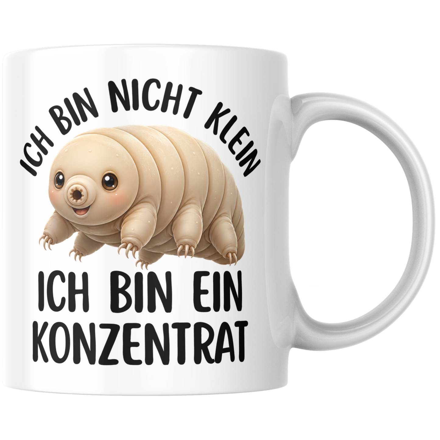 Ich Bin Nicht Klein Ich Bin Ein Konzentrat Kaffee Tasse
