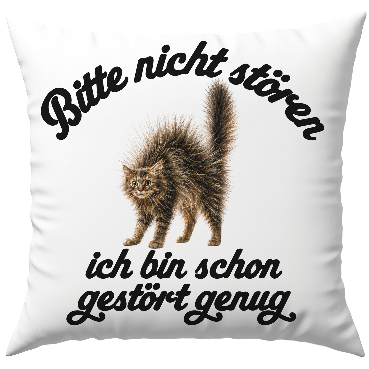 Bitte Nicht Stören Ich Bin Schon Gestört Genug Deko Kissen