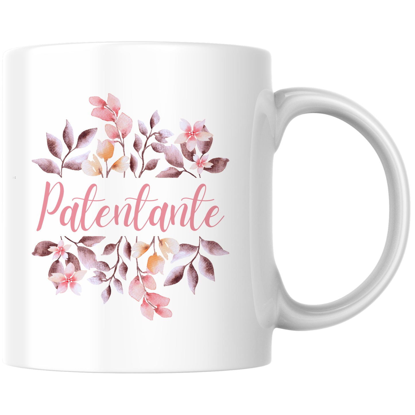 Patentante Blumen Kaffee Tasse