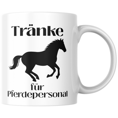 Tränke Für Pferdepersonal Kaffee Tasse