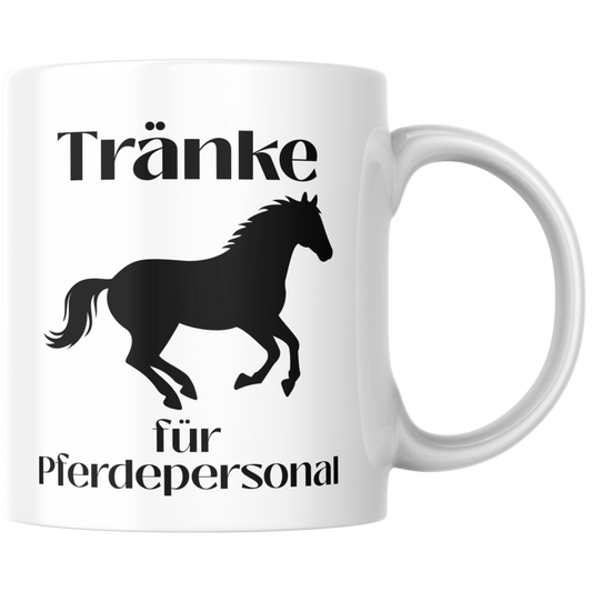 Tränke Für Pferdepersonal Kaffee Tasse