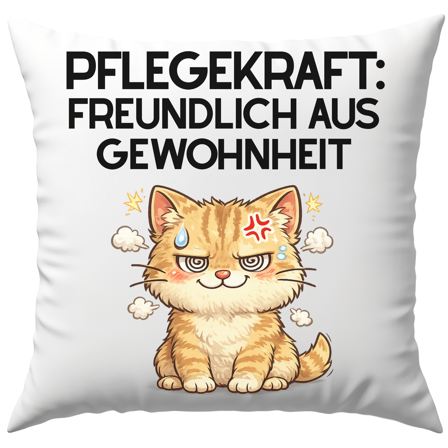 Pflegekraft Freundlich Aus Gewohnheit Deko Kissen