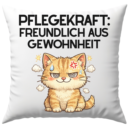 Pflegekraft Freundlich Aus Gewohnheit Deko Kissen