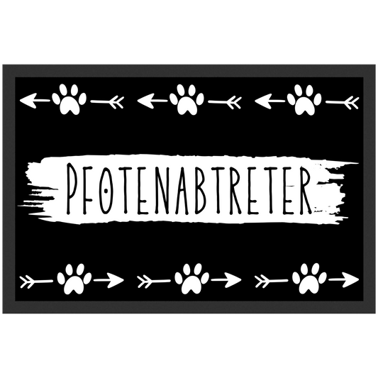 Pfotenabtreter Hund Gassi Haustier Fußmatte