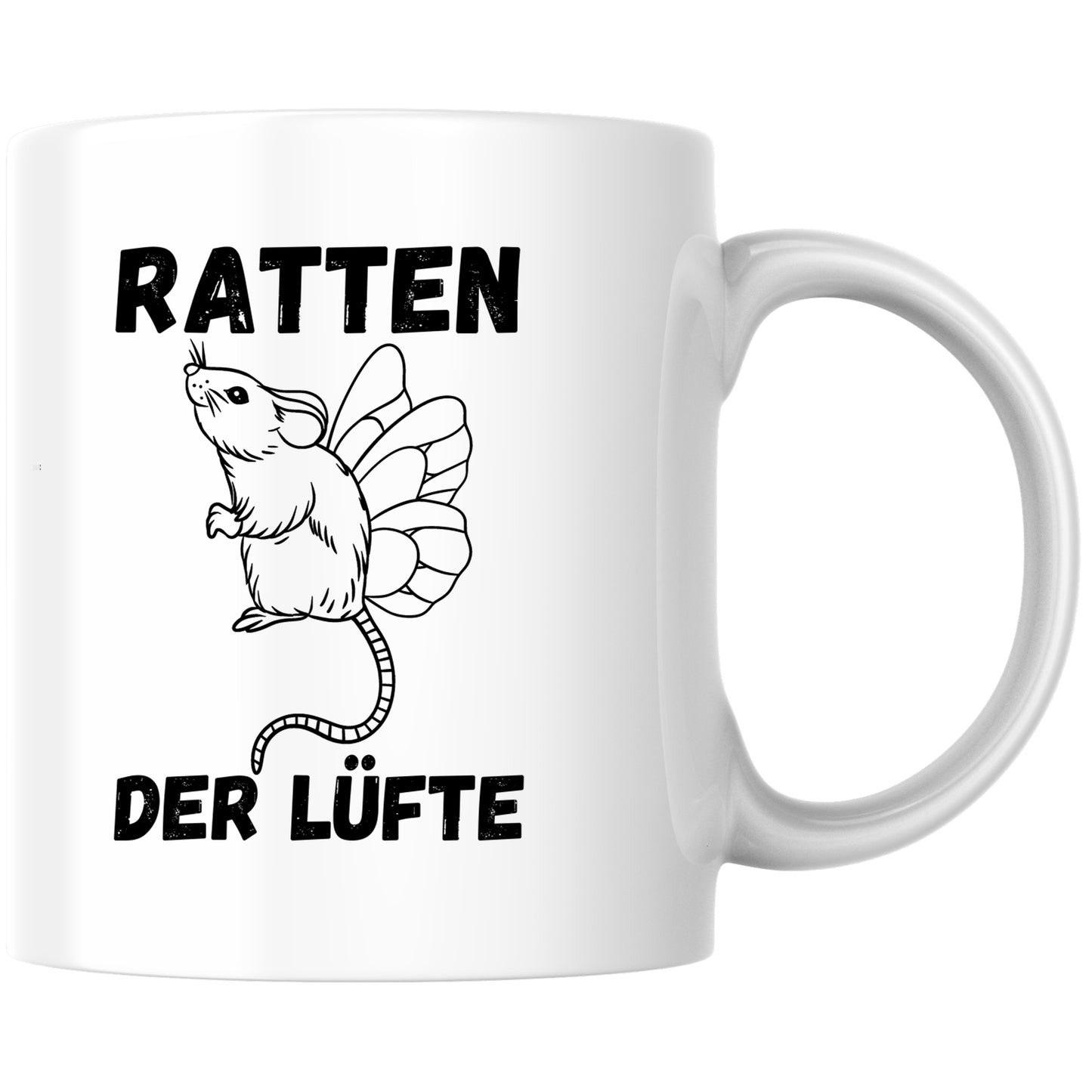 Ratten Der Lüfte Wortspiel Ratte Kaffee Tasse