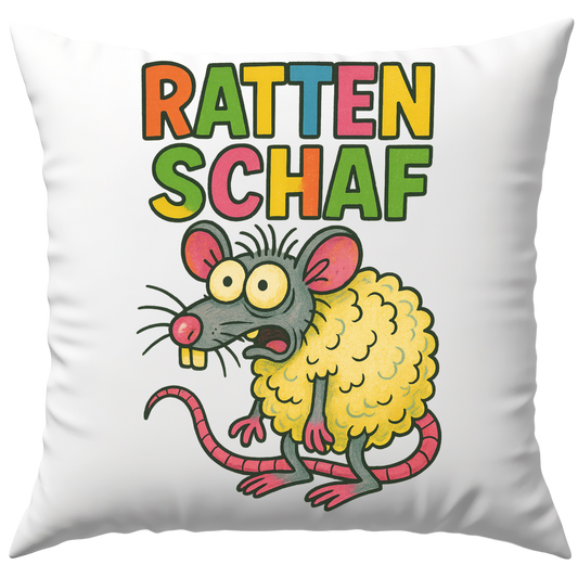 Rattenschaf Ratte Im Schafspelz Deko Kissen