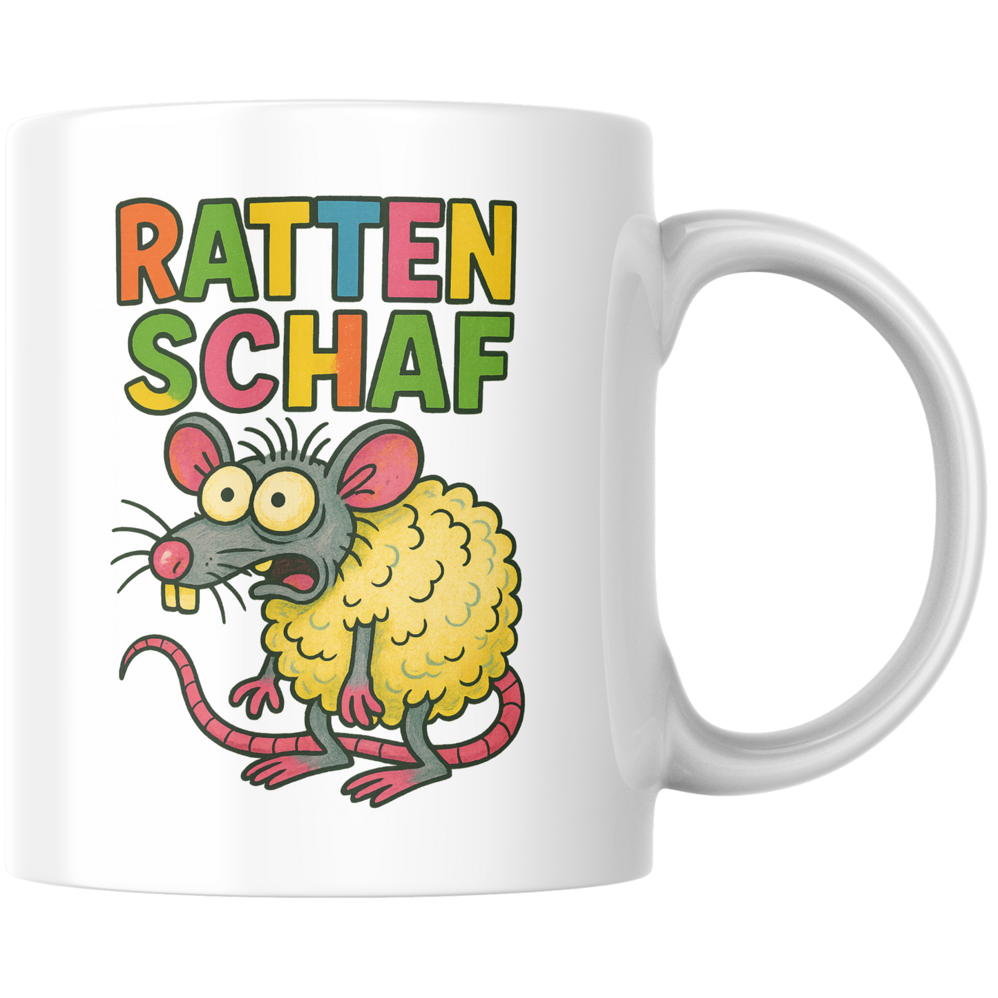 Rattenschaf Ratte Im Schafspelz Kaffee Tasse