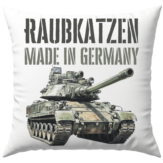 Raubkatzen Made In Germany Panzer Militär Deko Kissen