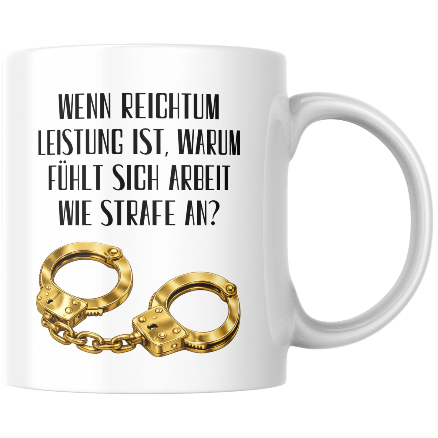Wenn Reichtum Leistung Ist Warum Fühlt Sich Arbeit Wie Strafe An? Kaffee Tasse