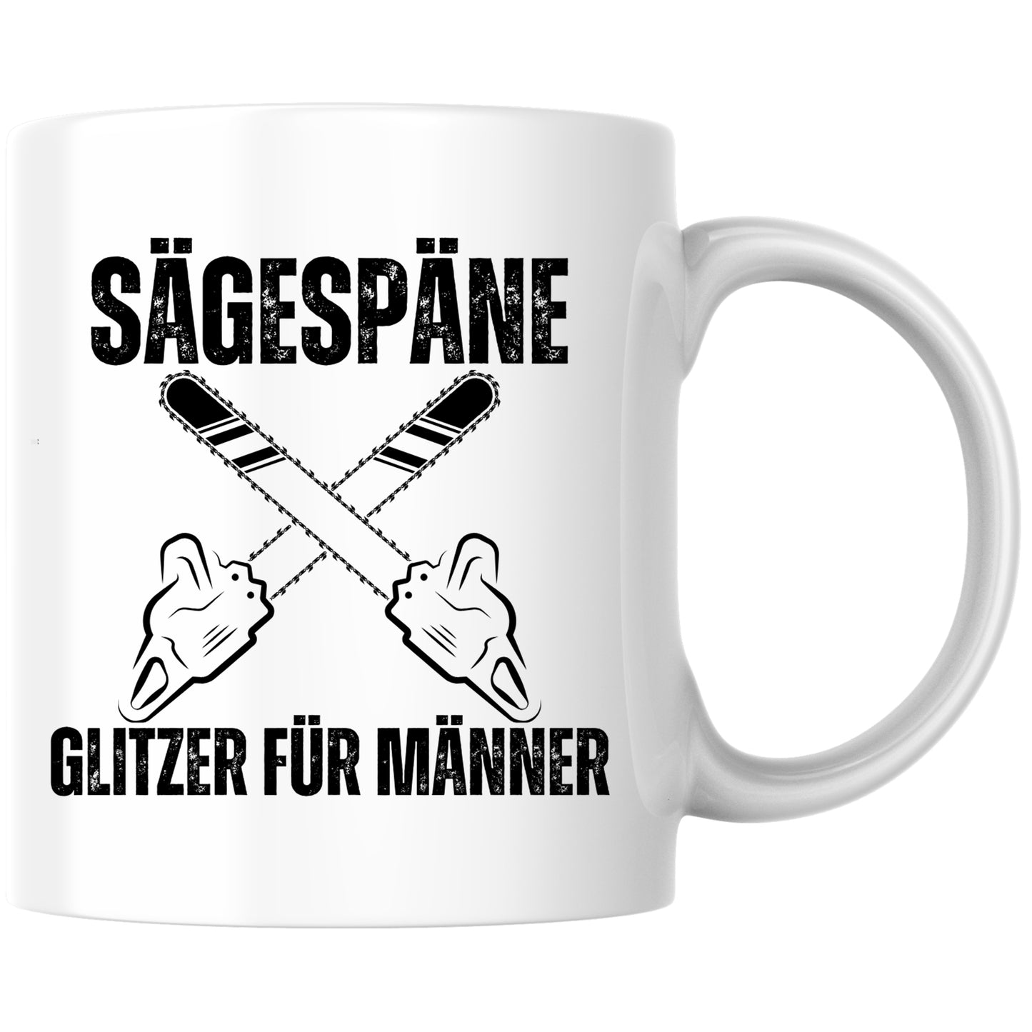 Sägespäne Glitzer Für Männer Handwerker Kaffee Tasse