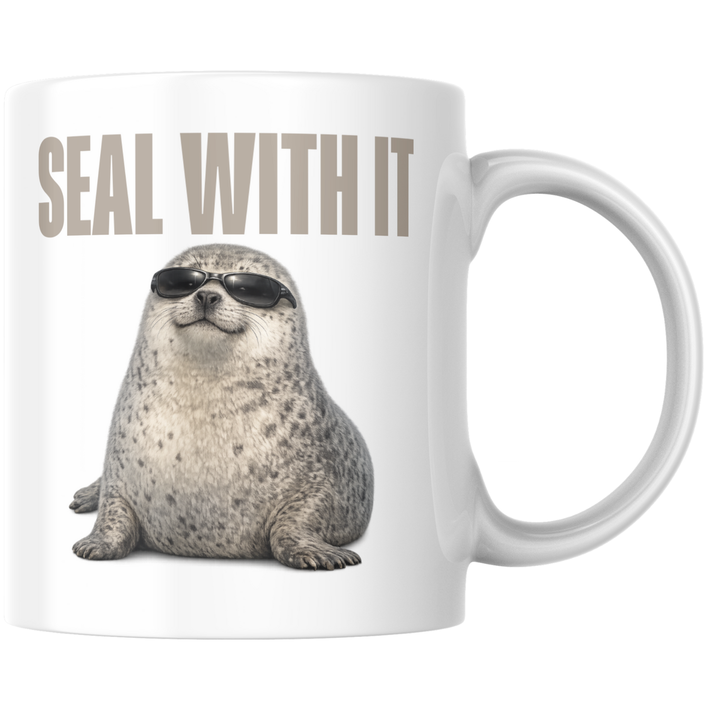 Seal With It Robbe Kaffee Tasse